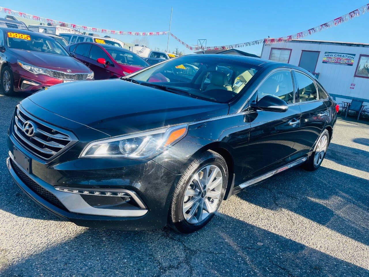 2016 Hyundai SONATA for sale at New Creation Auto Sales in Everett, WA