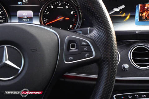 2017 Mercedes-Benz E-Class E 400 4MATIC