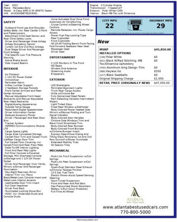 2021 Mercedes-Benz A-Class AMG A 35