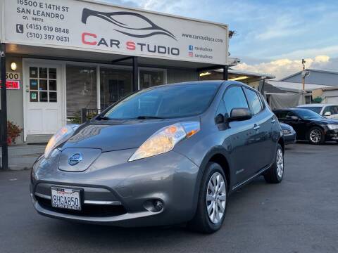 2016 Nissan LEAF for sale at Car Studio in San Leandro CA