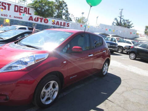 2011 Nissan LEAF for sale at Best Deal Auto Sales in Stockton CA