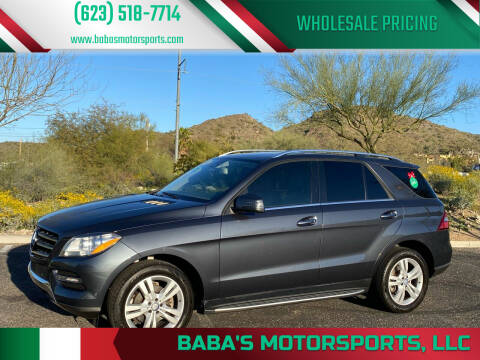 2014 Mercedes-Benz M-Class for sale at Baba's Motorsports, LLC in Phoenix AZ
