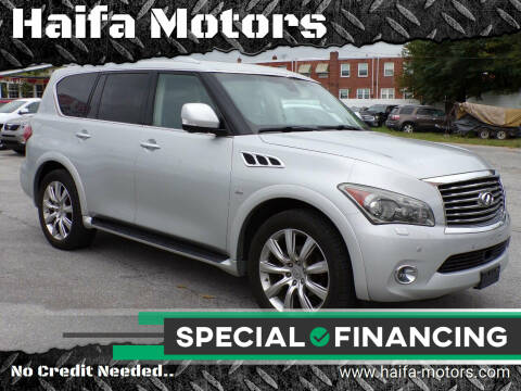2014 Infiniti QX80 for sale at Haifa Motors in Philadelphia PA