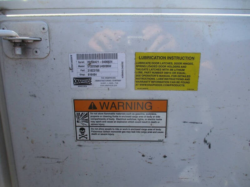 2015 Knapheide Utility Box
