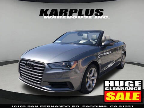 2015 Audi A3 for sale at Karplus Warehouse in Pacoima CA