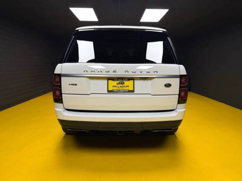2018 Land Rover Range Rover HSE