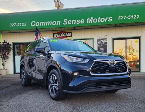 2020 Toyota Highlander for sale at Common Sense Motors in Spokane WA