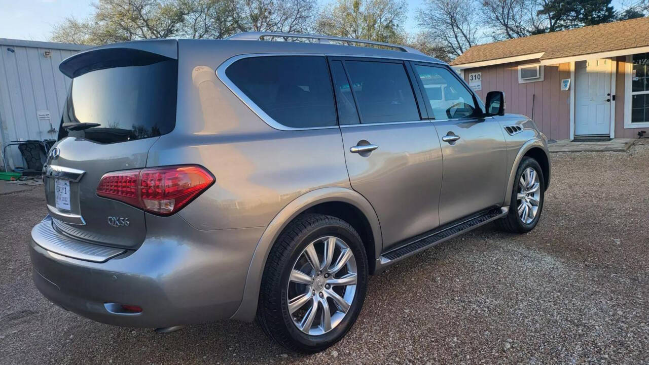 2012 INFINITI QX56 for sale at AUTHE VENTURES AUTO in Red Oak, TX