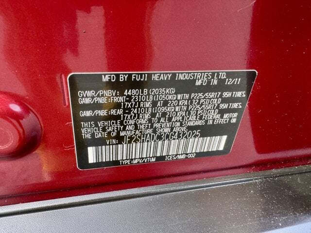 2012 Subaru Forester 2.5X Premium