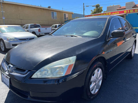 2005 Honda Accord for sale at CARZ in San Diego CA