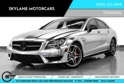 2012 Mercedes-Benz CLS for sale at Skylane Motorcars in Carrollton TX