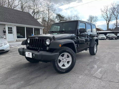 2015 Jeep Wrangler Unlimited for sale at Mega Motors in West Bridgewater MA