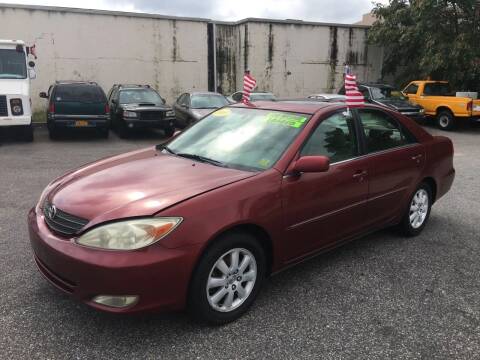 2003 Toyota Camry for sale at 1020 Route 109 Auto Sales in Lindenhurst NY