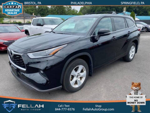 2021 Toyota Highlander for sale at Fellah Auto Group in Philadelphia PA