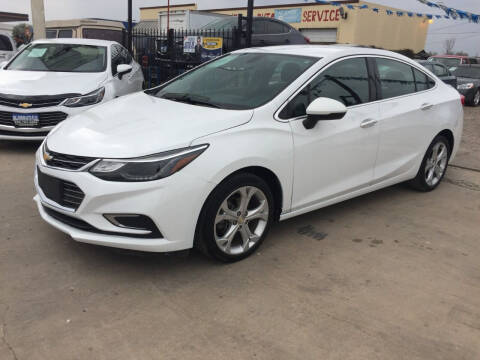 2017 Chevrolet Cruze for sale at MILLENIUM AUTOPLEX in Pharr TX