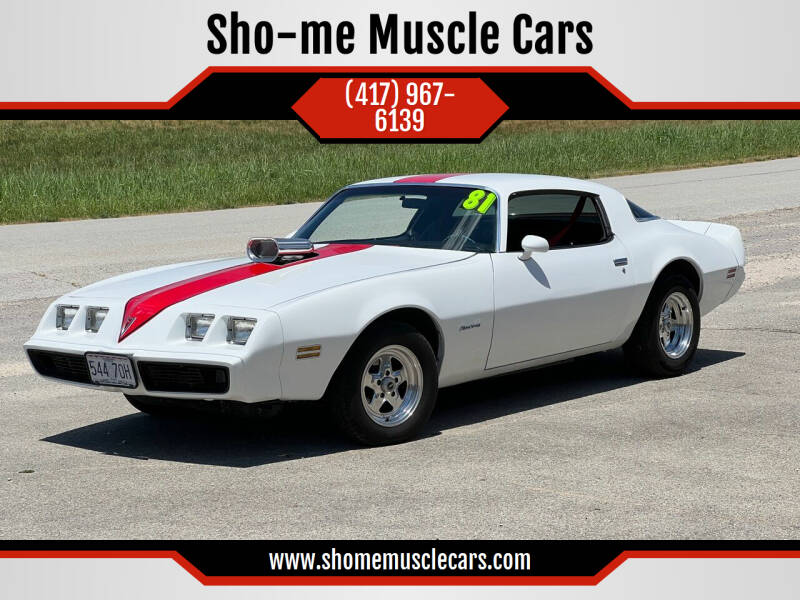 1981 Pontiac Firebird for sale at Sho-me Muscle Cars in Rogersville MO