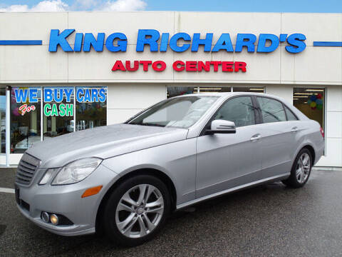 2010 Mercedes-Benz E-Class for sale at KING RICHARDS AUTO CENTER in East Providence RI