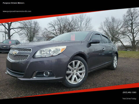 2013 Chevrolet Malibu for sale at Purpose Driven Motors in Sidney OH