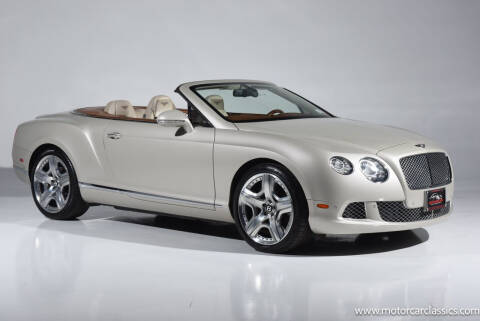 2013 Bentley Continental for sale at Motorcar Classics in Farmingdale NY