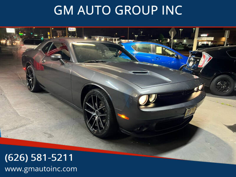2018 Dodge Challenger for sale at GM AUTO GROUP INC in La Puente CA