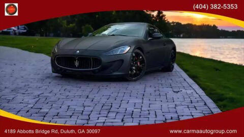 2014 Maserati GranTurismo for sale at Carma Auto Group in Duluth GA