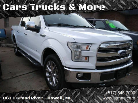 2015 Ford F-150 for sale at Cars Trucks & More in Howell MI