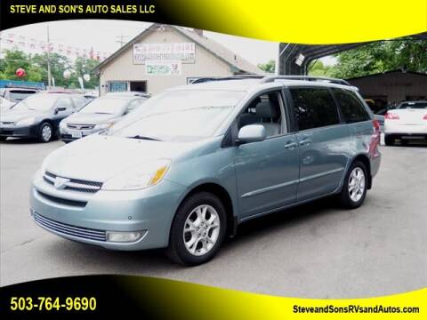 2004 Toyota Sienna for sale at Steve & Sons Auto Sales in Happy Valley OR