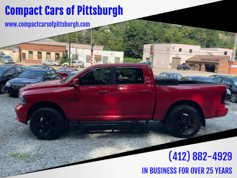 2013 RAM Ram Pickup 1500 for sale at Compact Cars of Pittsburgh in Pittsburgh PA