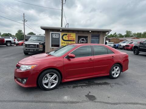 2013 Toyota Camry for sale at CarTime in Rogers AR