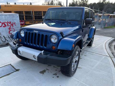 2010 Jeep Wrangler Unlimited for sale at SNS AUTO SALES in Seattle WA