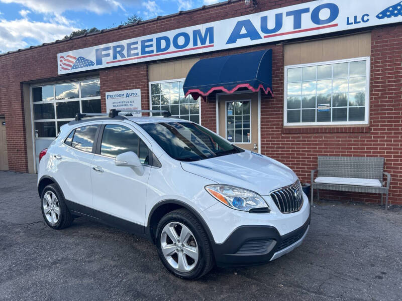 2016 Buick Encore for sale at FREEDOM AUTO LLC in Wilkesboro NC