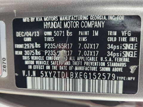 2014 Hyundai Santa Fe Sport for sale at BH Auto Group in Brooklyn NY