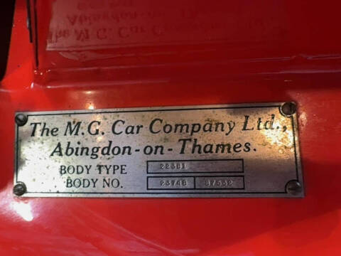 1952 MG TD