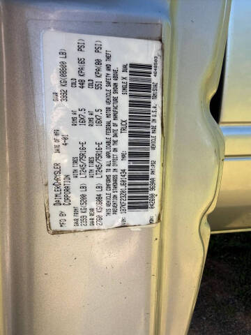 2001 Dodge Ram 2500