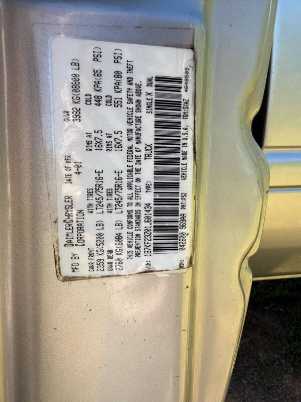 2001 Dodge Ram 2500