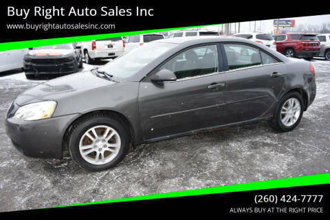 2005 Pontiac G6 for sale at Buy Right Auto Sales Inc in Fort Wayne IN