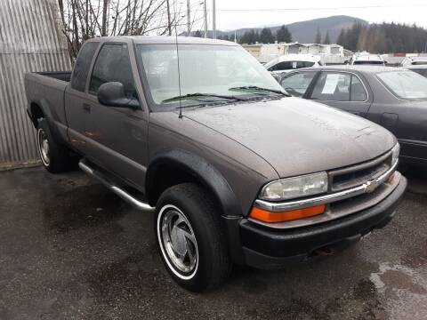 1998 Chevrolet S-10 for sale at Low Auto Sales in Sedro Woolley WA