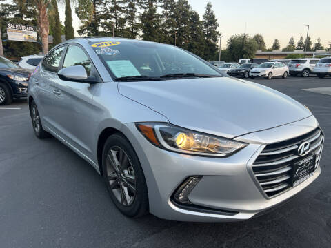 2018 Hyundai Elantra for sale at Sac River Auto in Davis CA