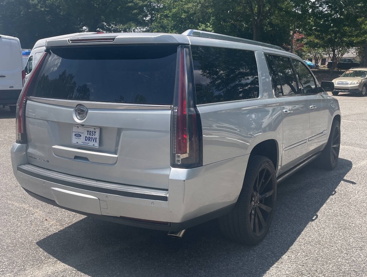 2015 Cadillac Escalade ESV for sale at HEARTLAND AUTO SALES in Indianapolis, IN