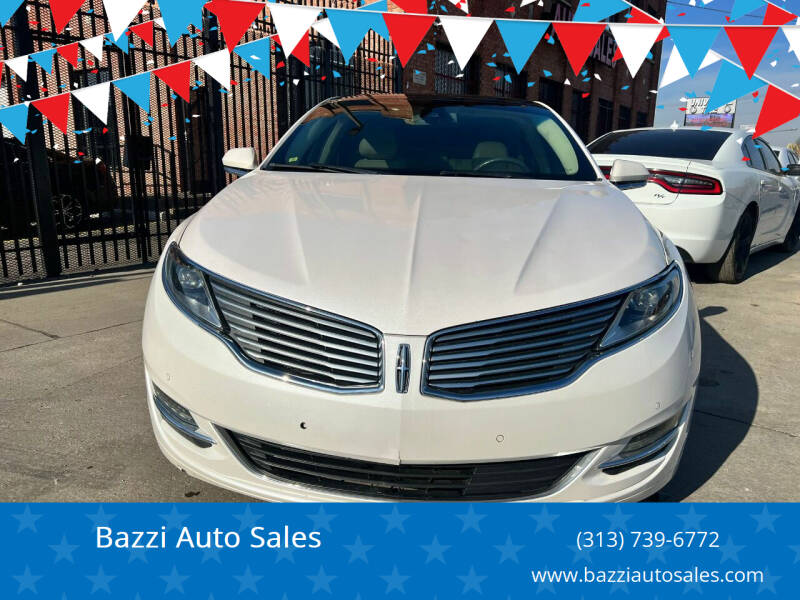 2014 Lincoln MKZ for sale at Bazzi Auto Sales in Detroit MI