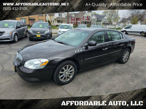 2009 Buick Lucerne for sale at AFFORDABLE AUTO, LLC in Green Bay WI