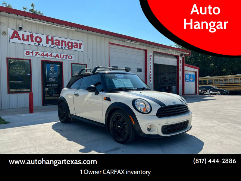 2012 MINI Cooper Hardtop for sale at Auto Hangar in Azle TX