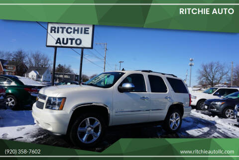 2013 Chevrolet Tahoe for sale at Ritchie Auto in Appleton WI
