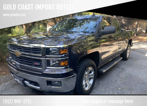 2015 Chevrolet Silverado 1500 for sale at GOLD COAST IMPORT OUTLET in Saint Simons Island GA