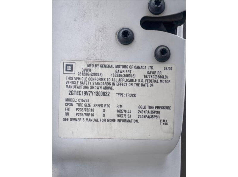 2000 GMC Sierra 1500