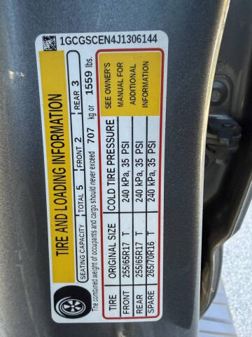 2018 Chevrolet Colorado