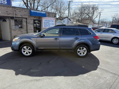 2014 Subaru Outback for sale at HESSVILLE AUTO SALES in Hammond IN