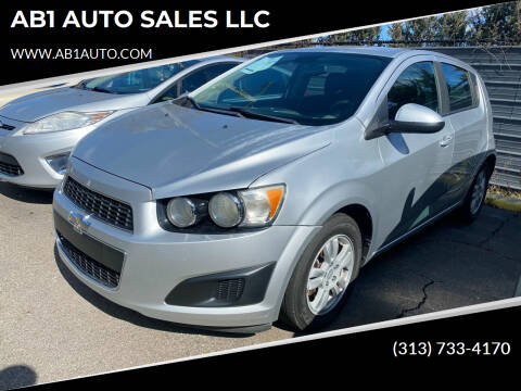 2013 Chevrolet Sonic for sale at AB1 AUTO SALES LLC in Detroit MI