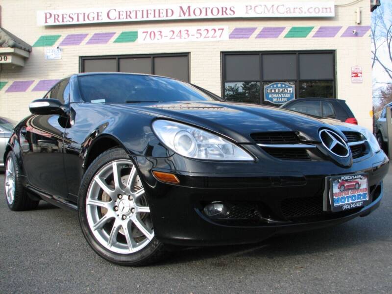 2006 Mercedes-Benz SLK for sale at Prestige Certified Motors in Falls Church VA