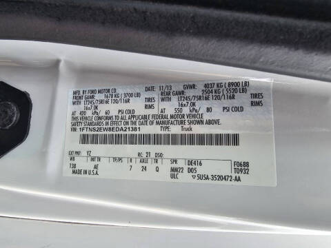 2014 Ford E-Series E-250